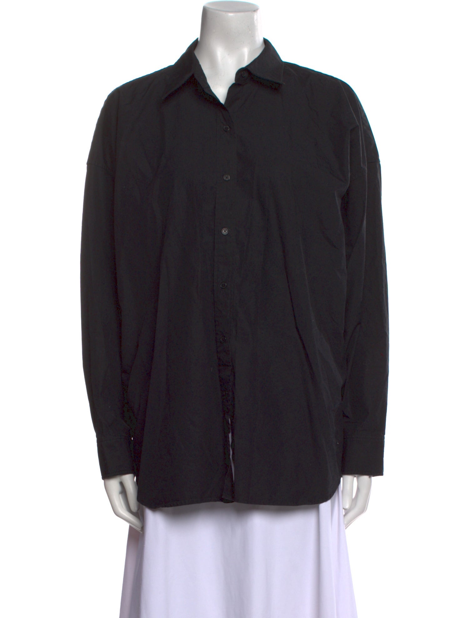 Nili Lotan Long Sleeve Button-Up Top