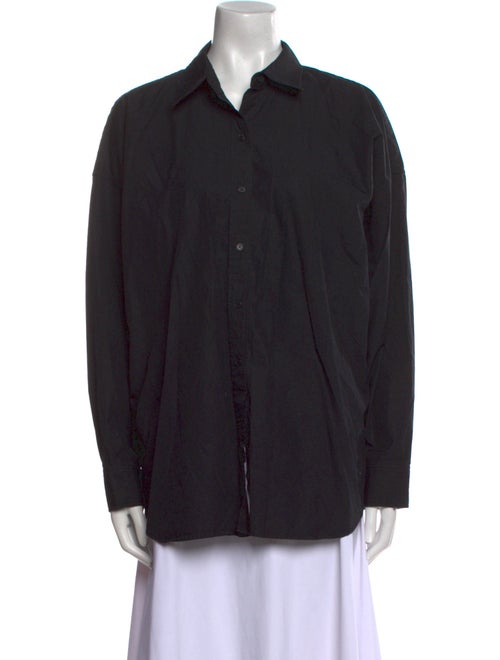 Nili Lotan Long Sleeve Button-Up Top