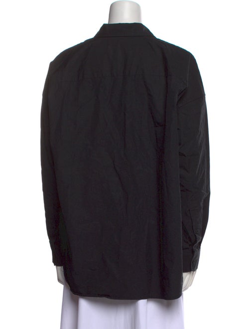 Nili Lotan Long Sleeve Button-Up Top