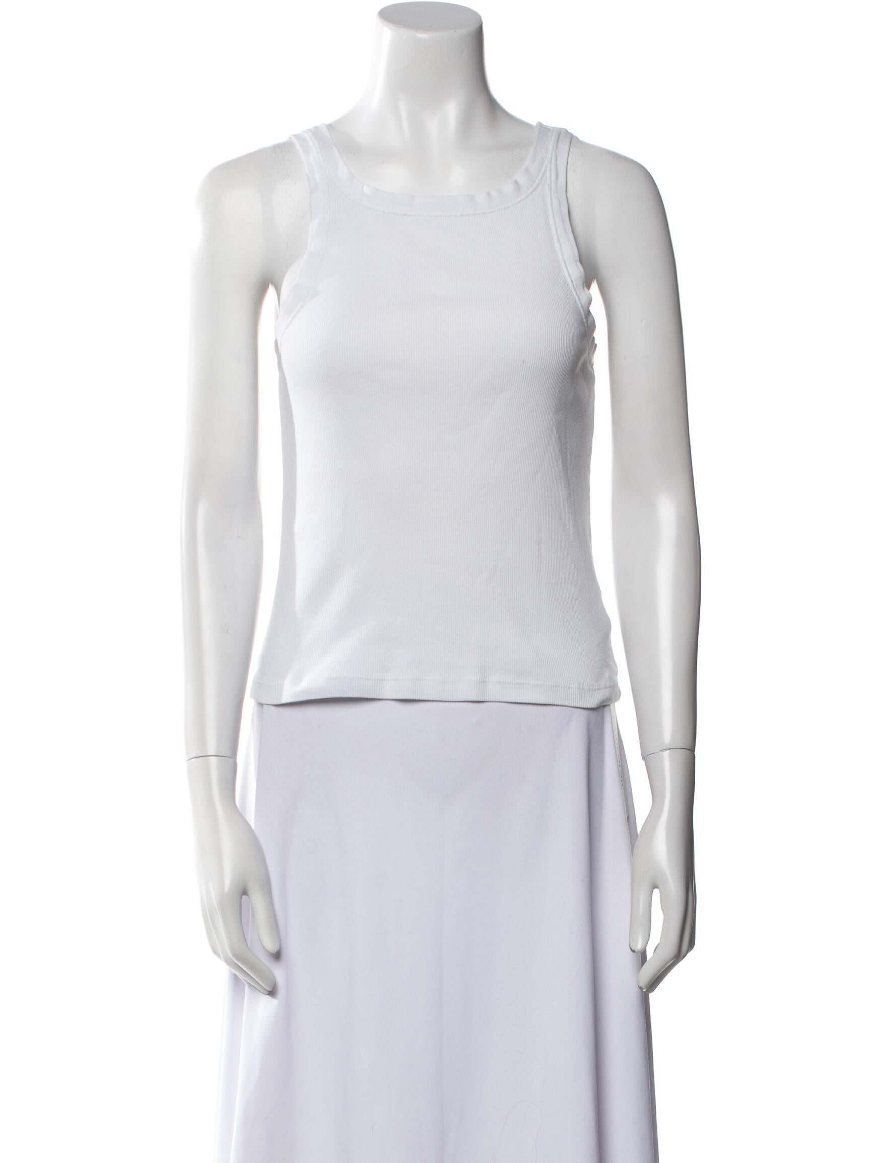 Nili Lotan Scoop Neck Sleeveless Top