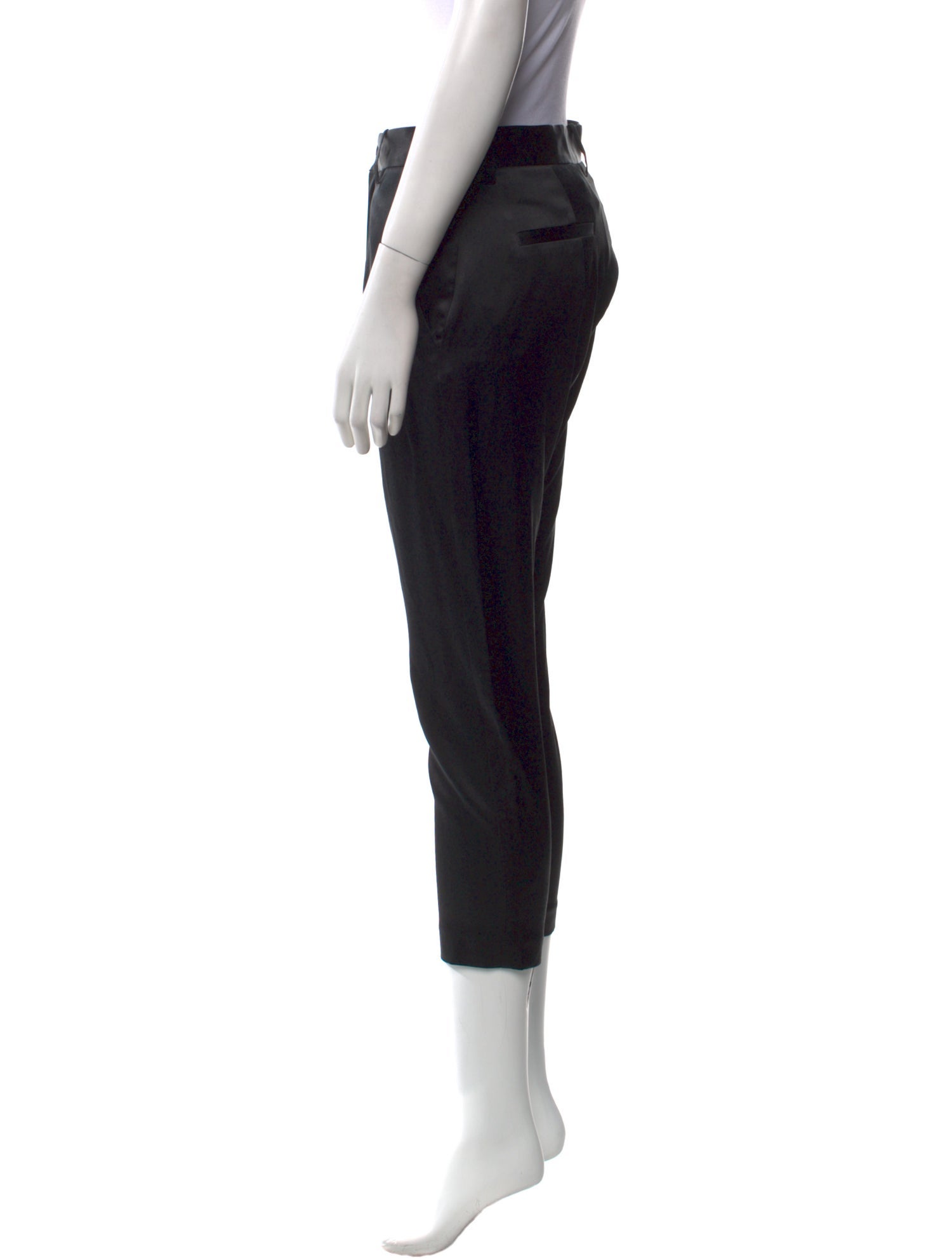 Nili Lotan Silk Skinny Leg Pants