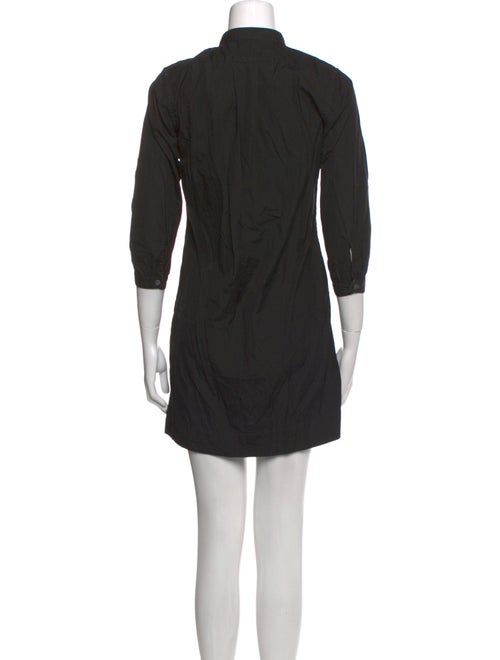 Nili Lotan Mock Neck Mini Dress