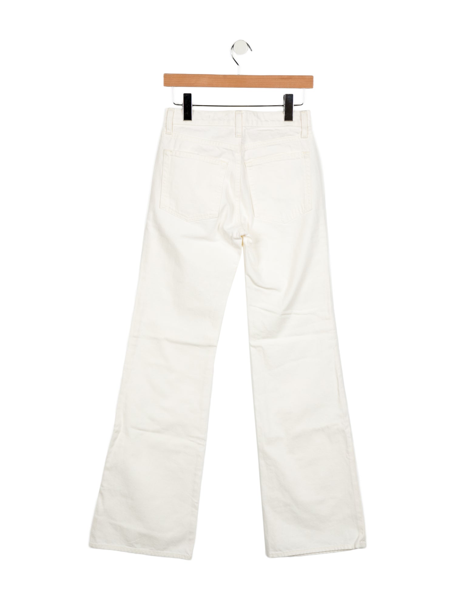 Nili Lotan Mid-Rise Wide Leg Jeans