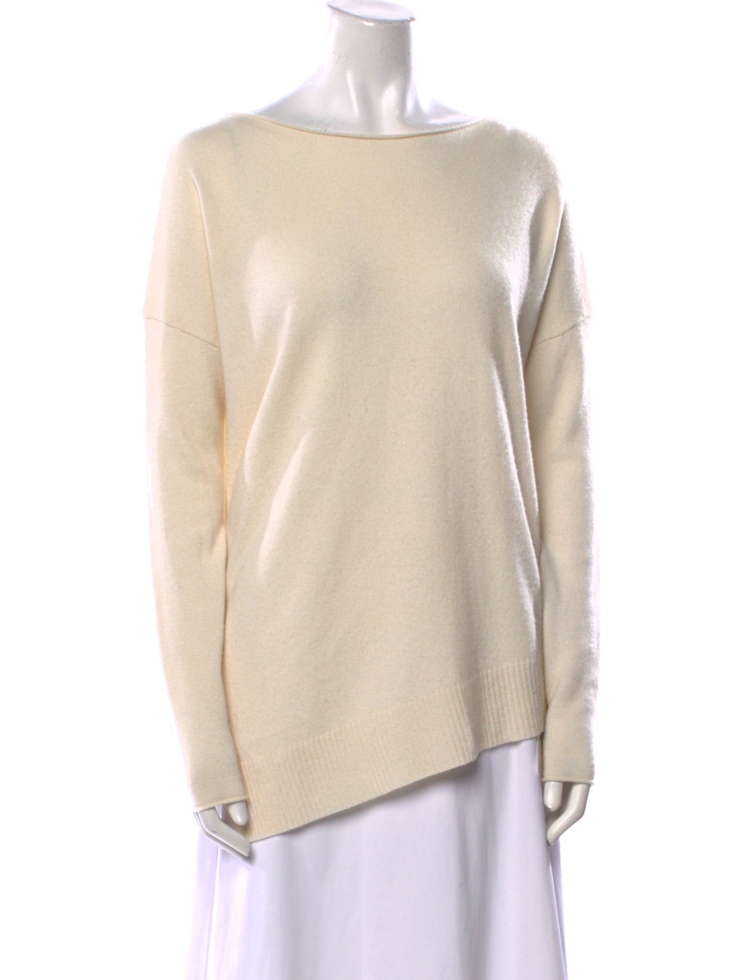Nili Lotan Cashmere Bateau Neckline Sweater