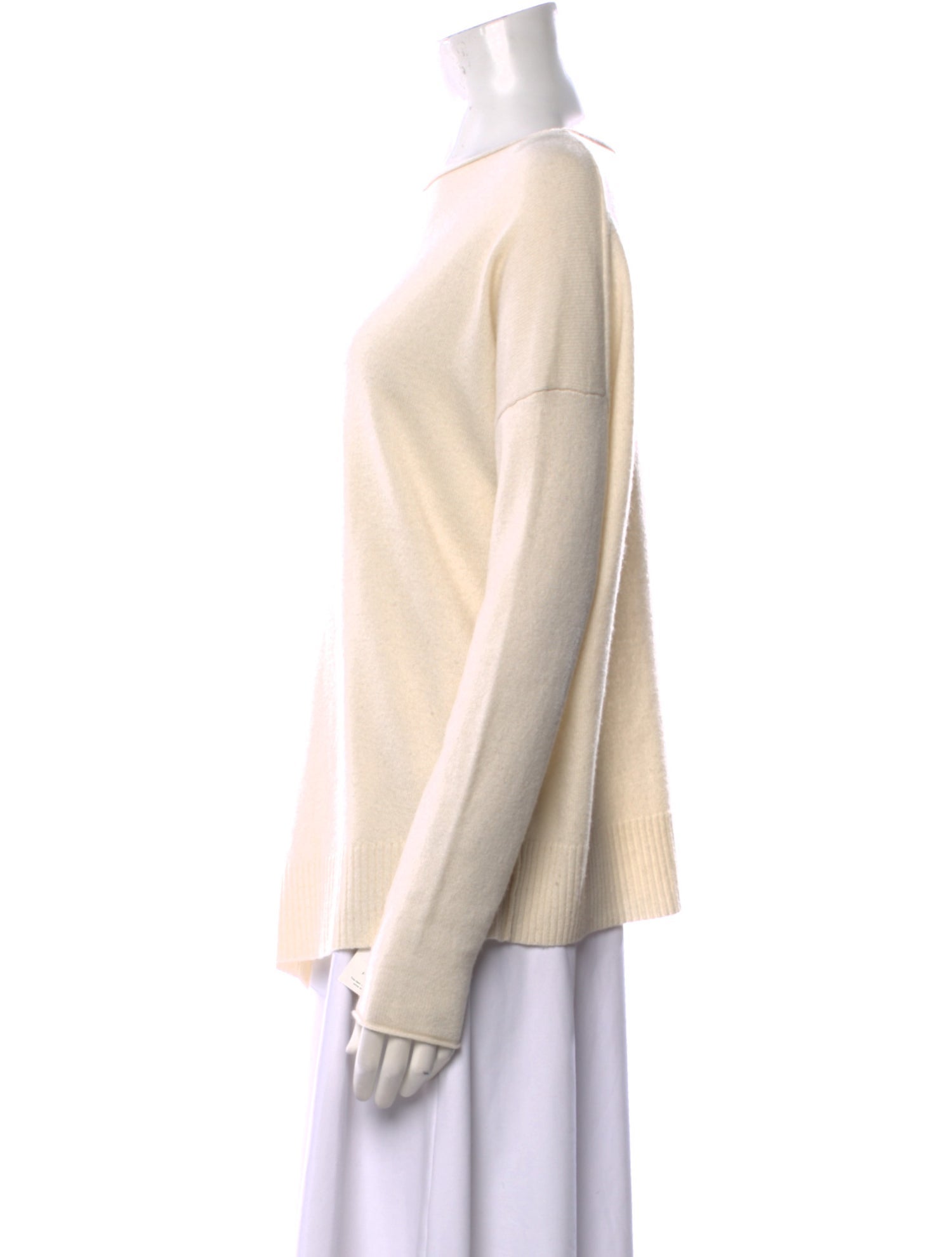 Nili Lotan Cashmere Bateau Neckline Sweater