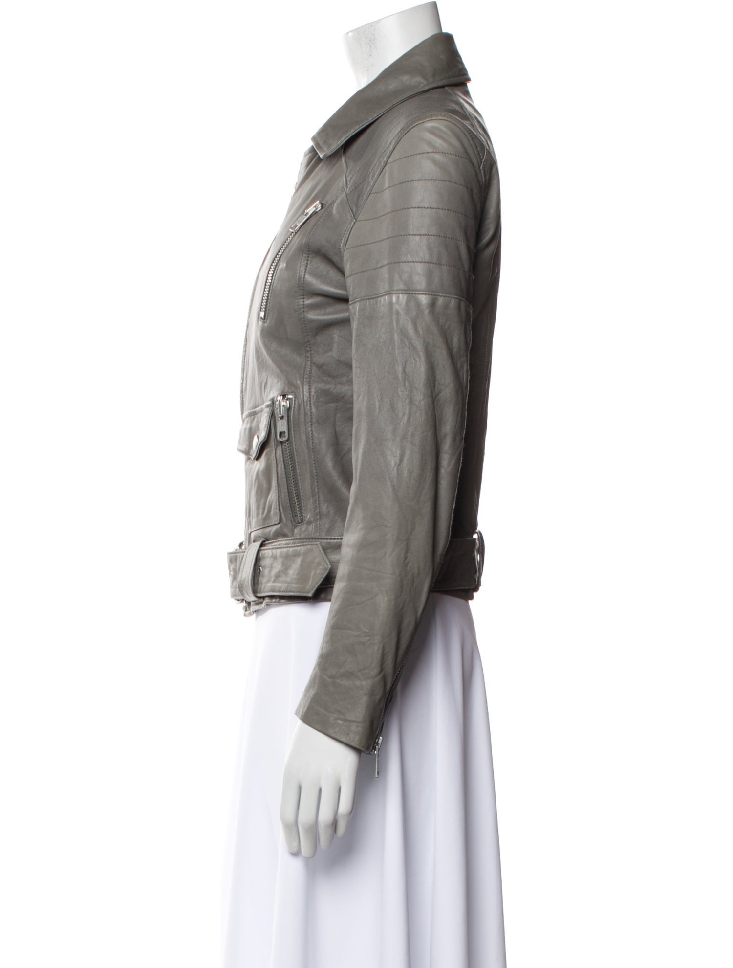 Nili Lotan Leather Biker Jacket