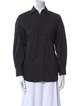 Nili Lotan Long Sleeve Button-Up Top