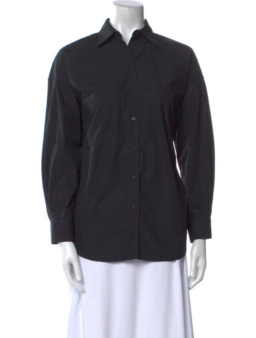 Nili Lotan Long Sleeve Button-Up Top