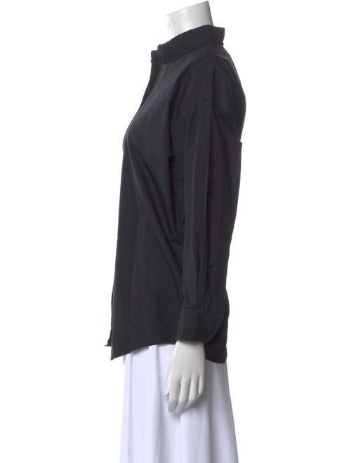 Nili Lotan Long Sleeve Button-Up Top