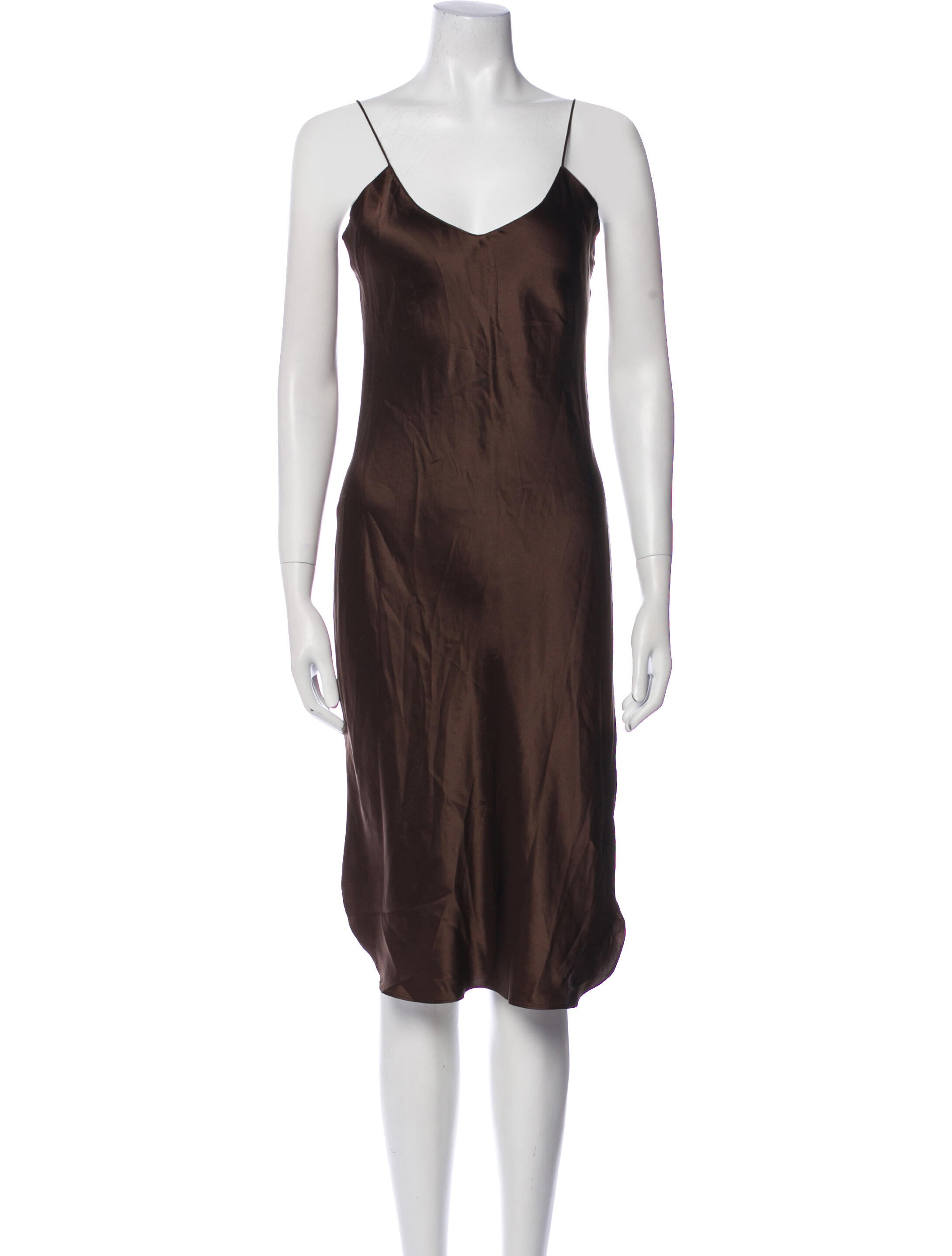 Nili Lotan Silk Knee-Length Dress