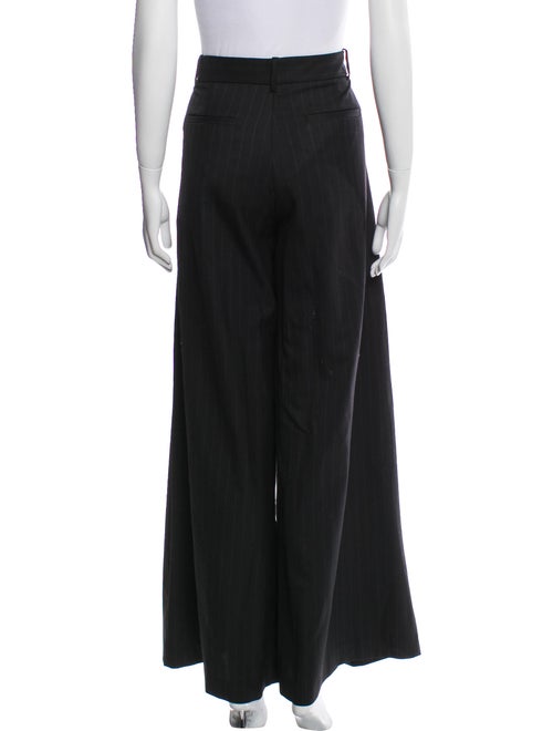 Nili Lotan Virgin Wool Wide Leg Pants