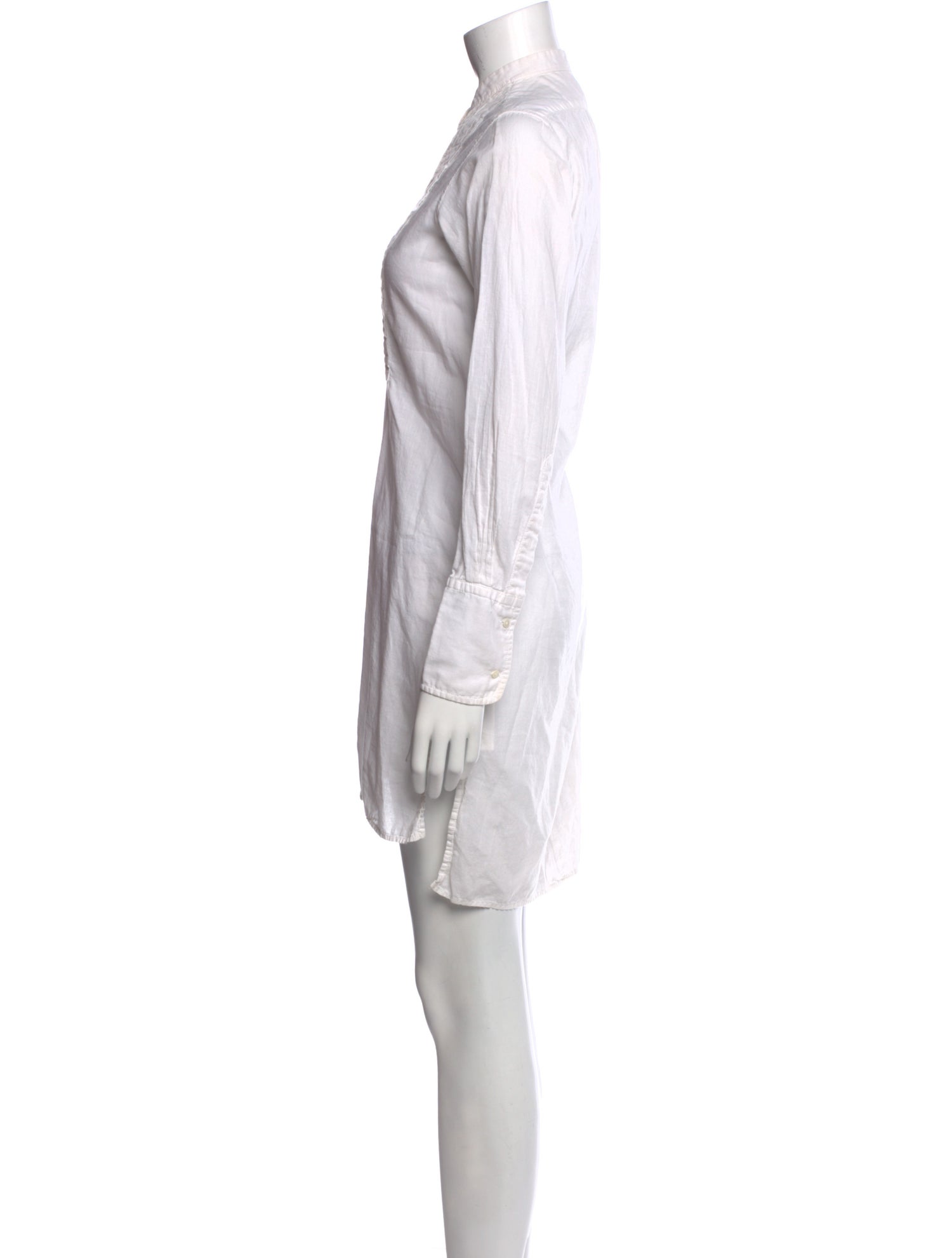 Nili Lotan Mock Neck Mini Dress