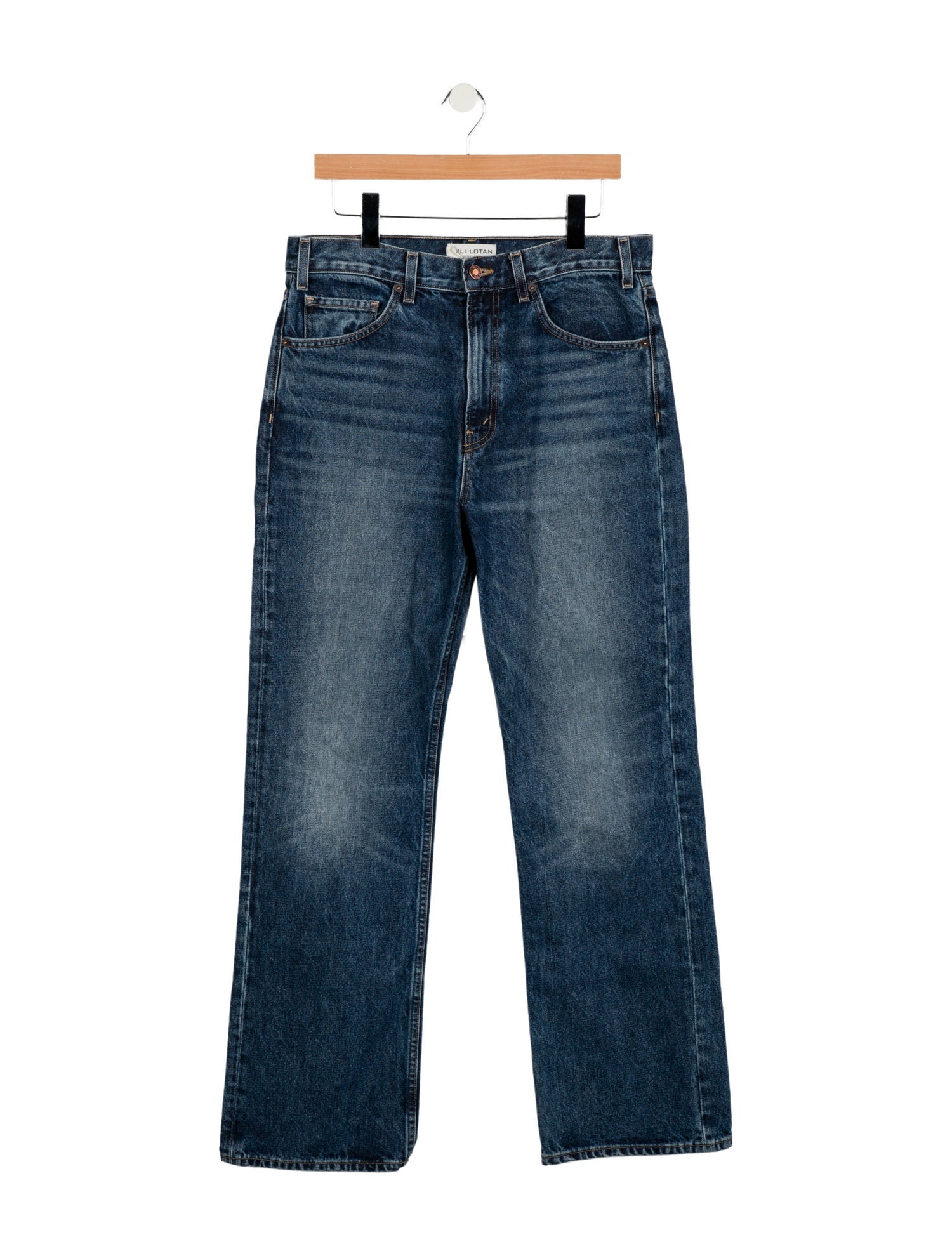 Nili Lotan High-Rise Wide Leg Jeans