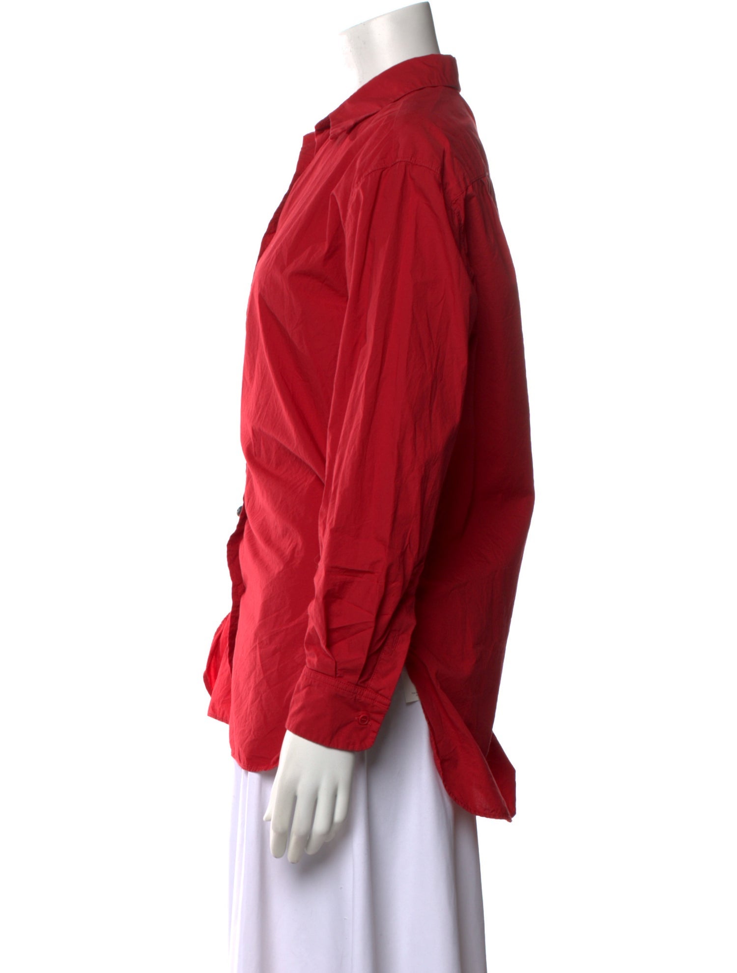 Nili Lotan Long Sleeve Button-Up Top