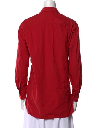 Nili Lotan Long Sleeve Button-Up Top