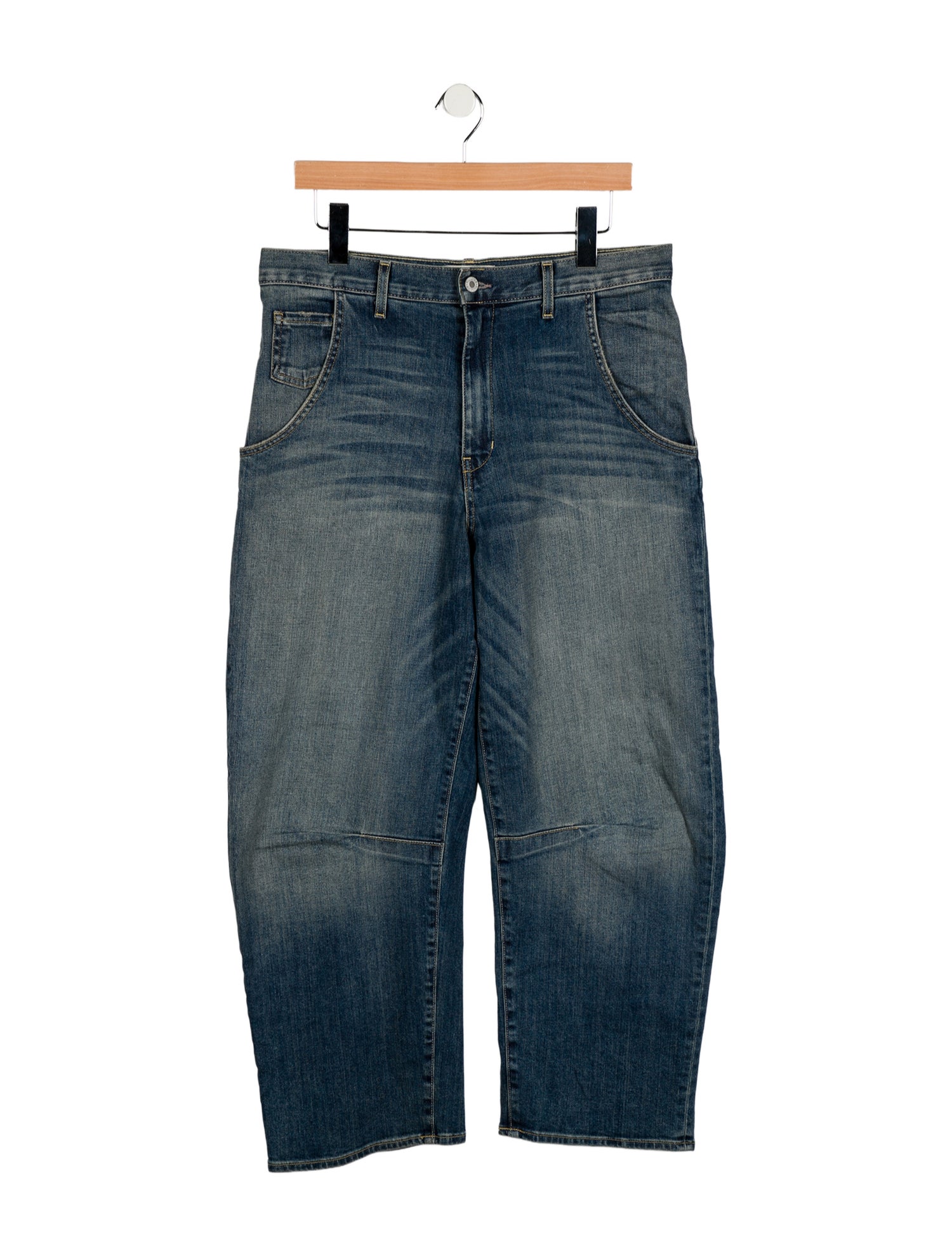 Nili Lotan High-Rise Straight Leg Jeans