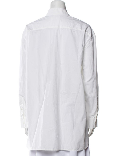 Nili Lotan Long Sleeve Button-Up Top