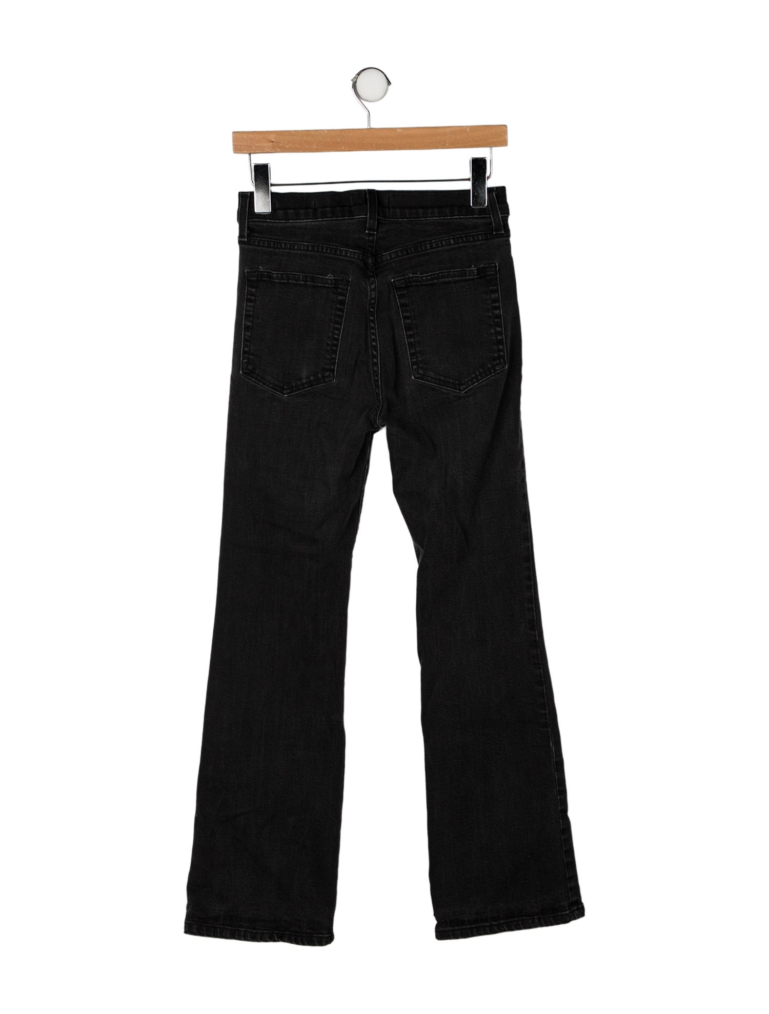 Nili Lotan Mid-Rise Wide Leg Jeans