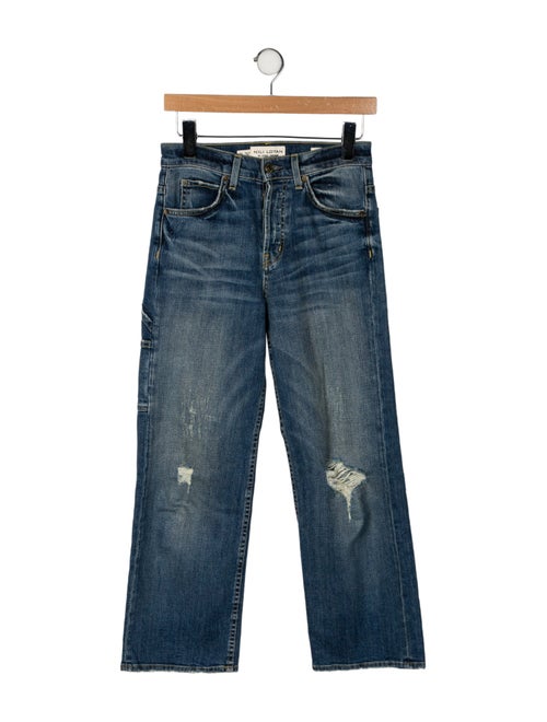 Nili Lotan High-Rise Wide Leg Jeans