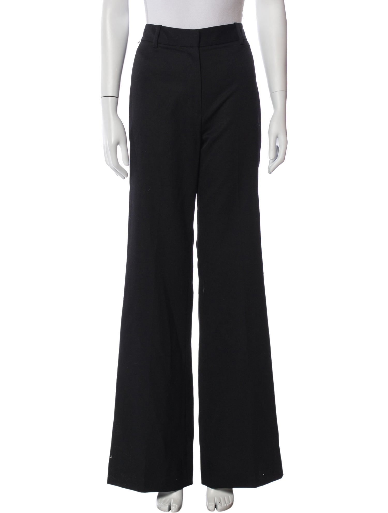 Nili Lotan Virgin Wool Wide Leg Pants