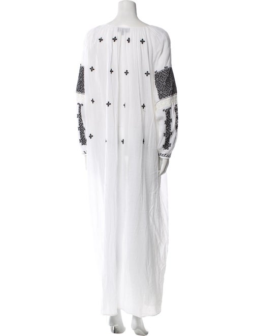 Nili Lotan Printed Long Dress