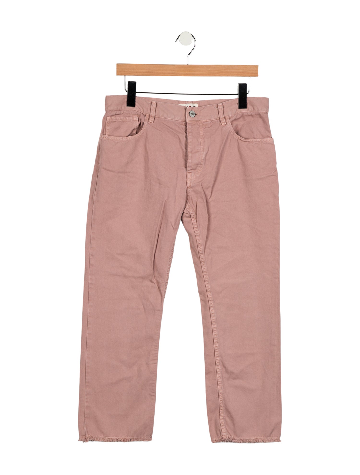 Nili Lotan Mid-Rise Straight Leg Jeans