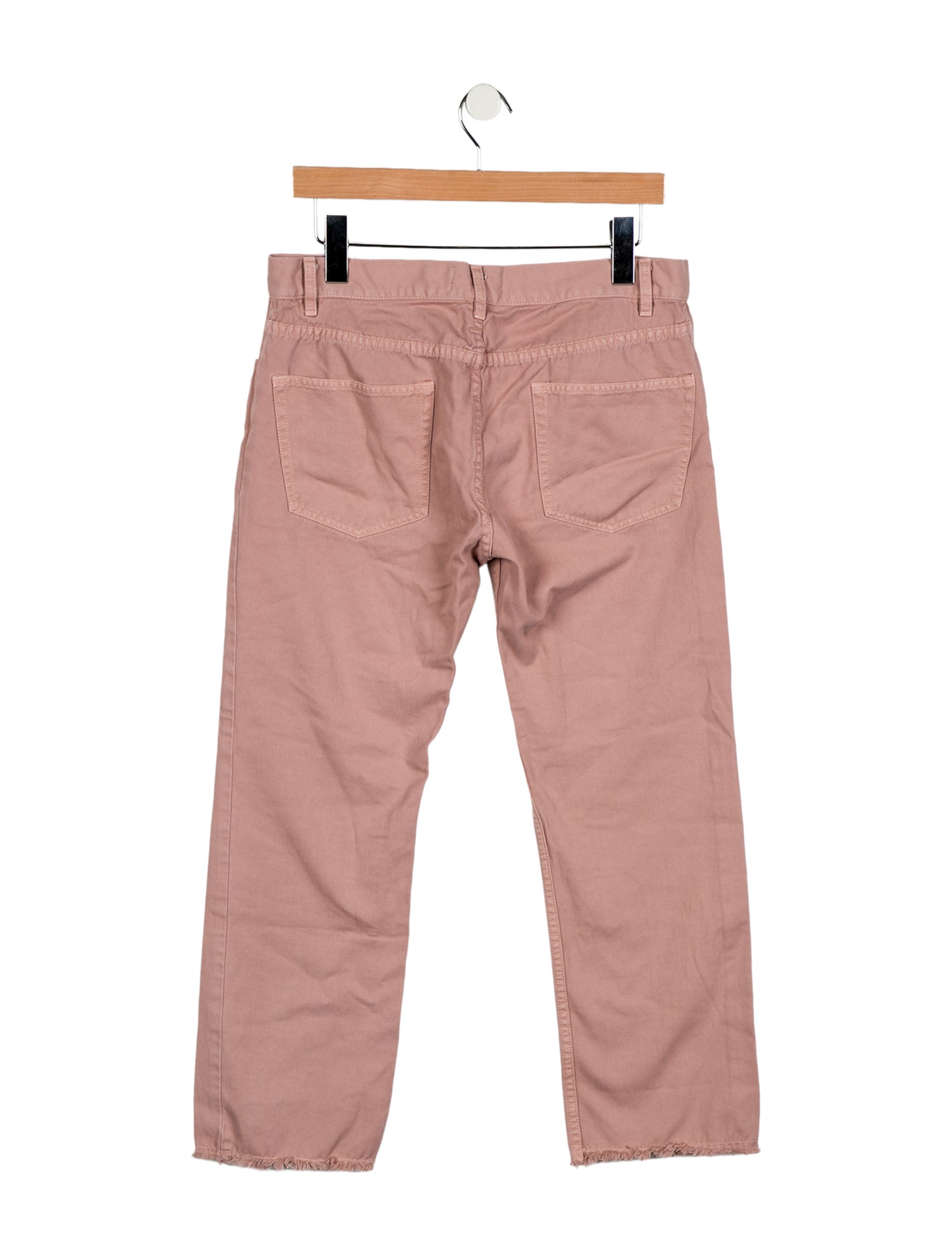 Nili Lotan Mid-Rise Straight Leg Jeans