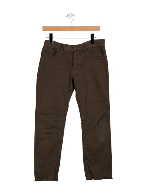 Nili Lotan Low-Rise Skinny Leg Jeans