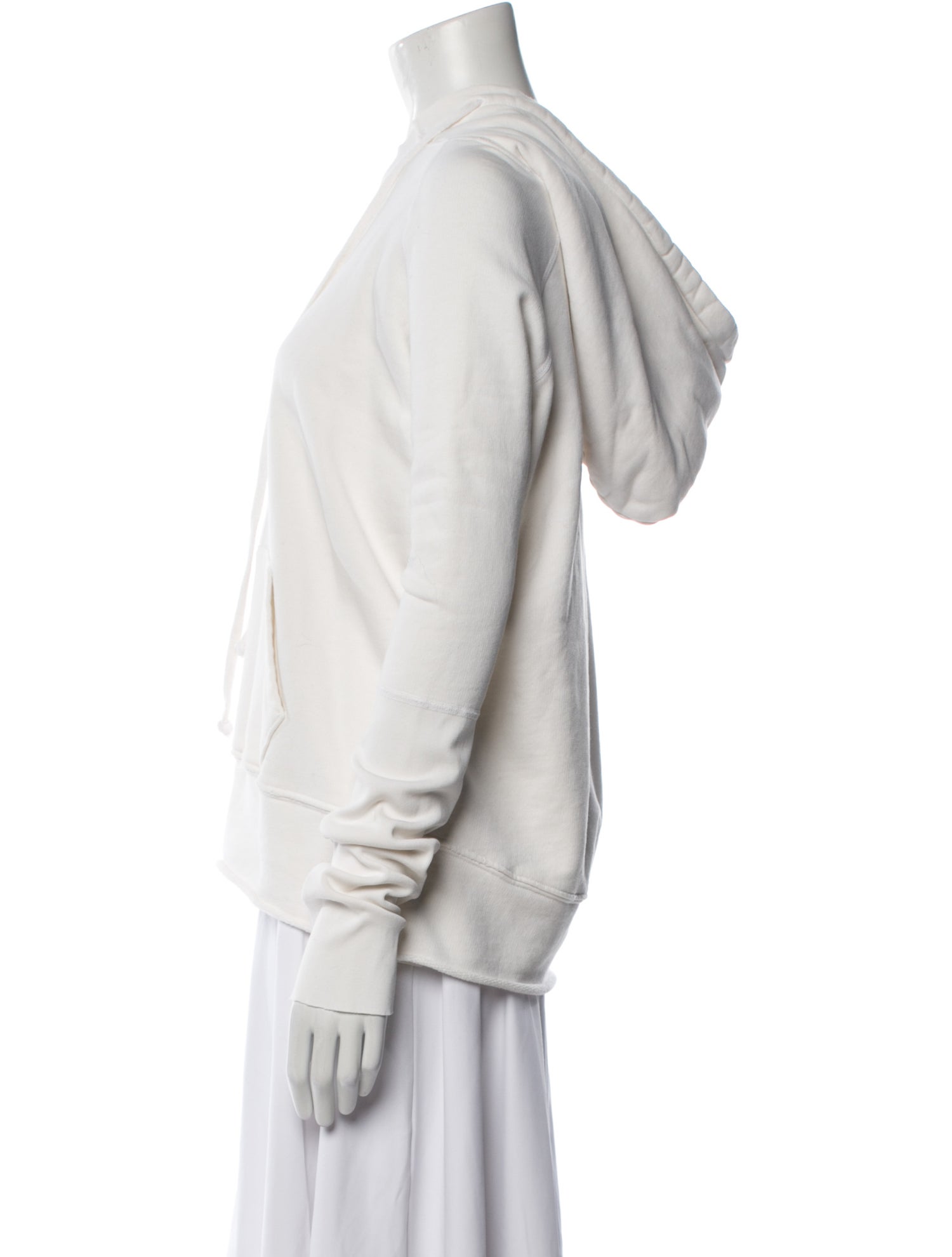 Nili Lotan V-Neck Long Sleeve Sweatshirt