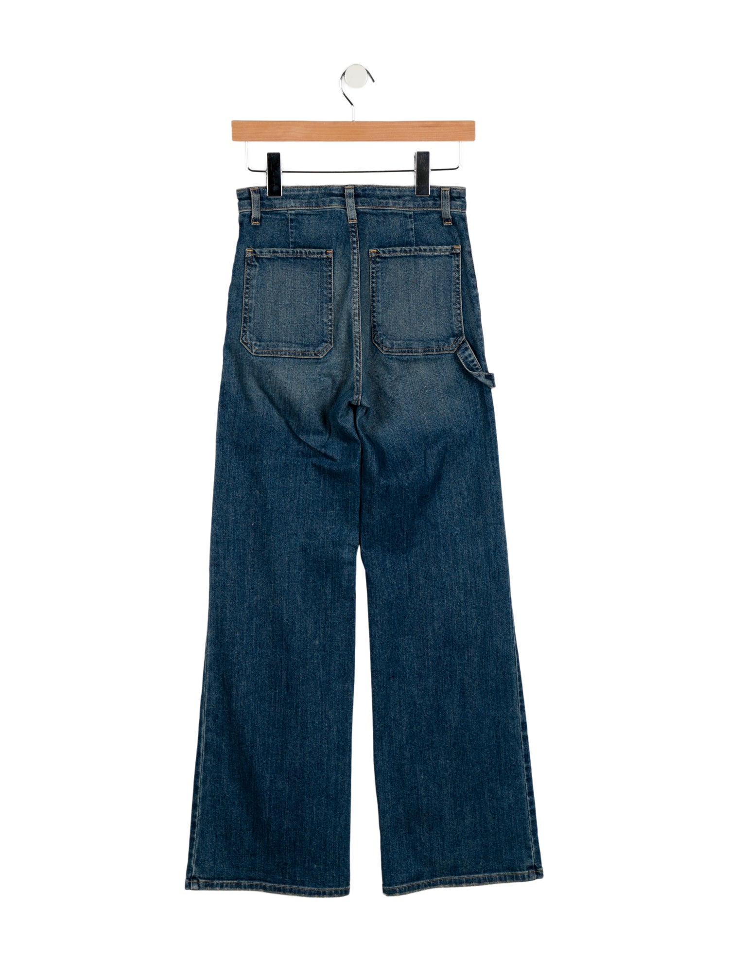 Nili Lotan High-Rise Wide Leg Jeans