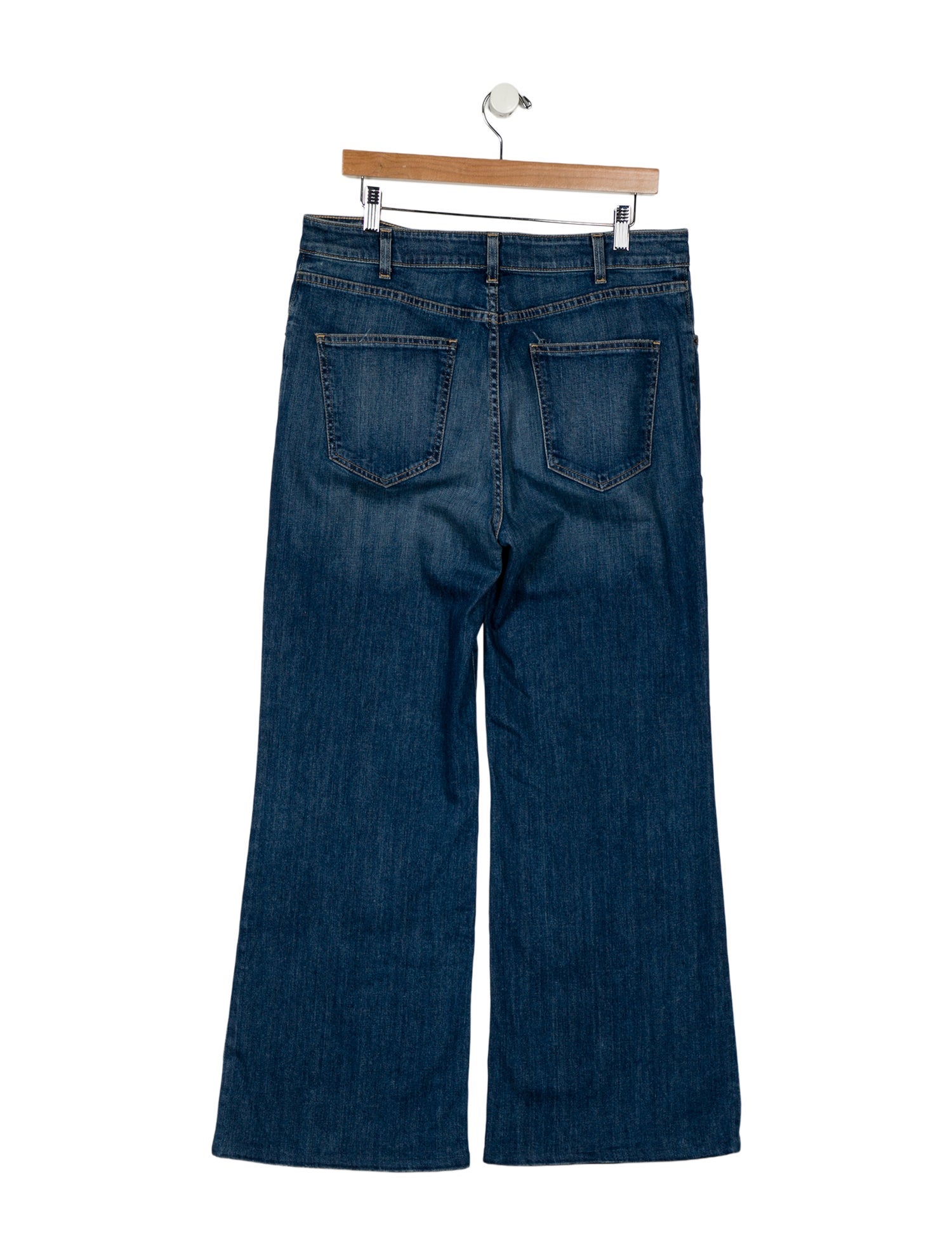 Nili Lotan High-Rise Wide Leg Jeans