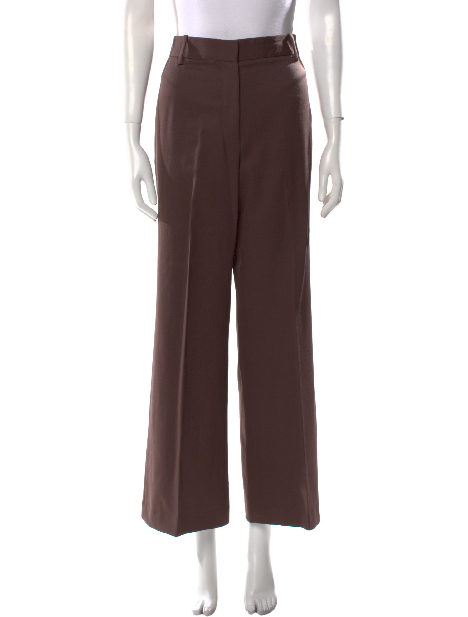 Nili Lotan Virgin Wool Wide Leg Pants