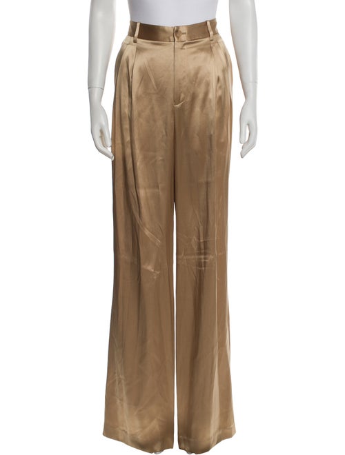 Nili Lotan Silk Wide Leg Pants