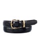 Nili Lotan Skinny Leather Belt