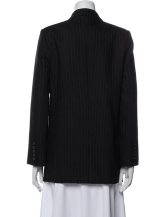 Nili Lotan Virgin Wool Striped Blazer