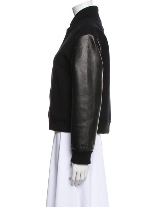 Nili Lotan Wool Bomber Jacket