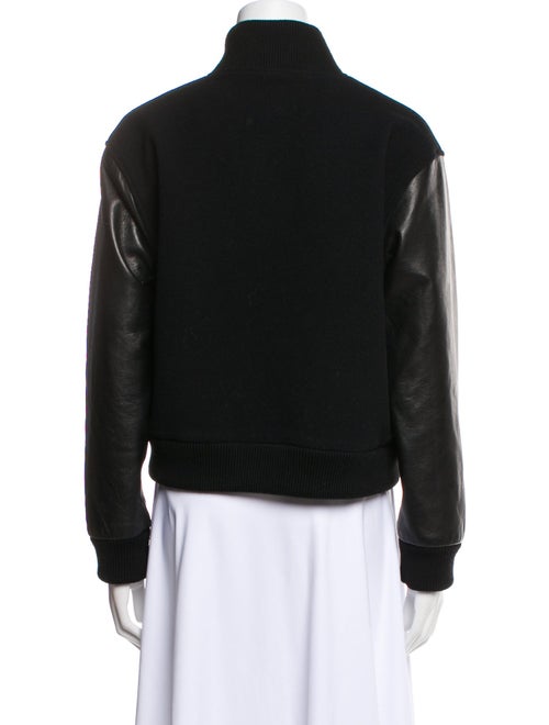 Nili Lotan Wool Bomber Jacket