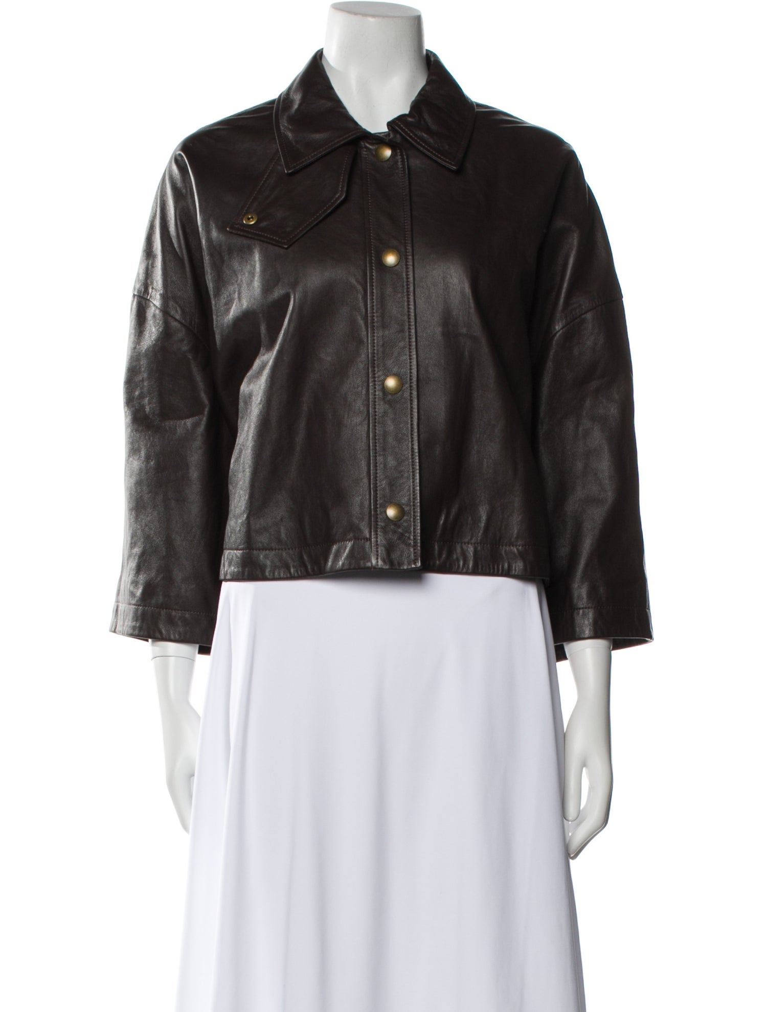 Nili Lotan Lamb Leather Jacket