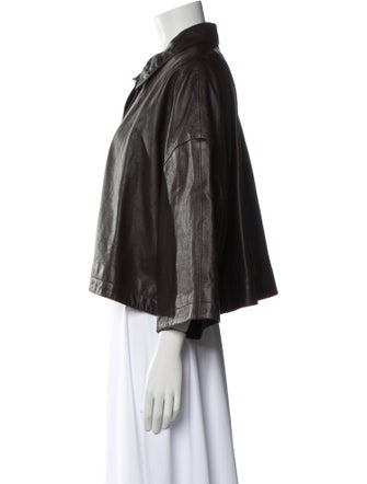 Nili Lotan Lamb Leather Jacket