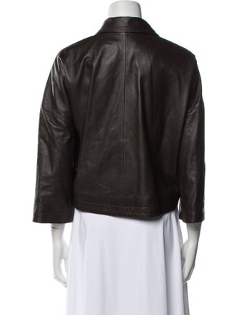 Nili Lotan Lamb Leather Jacket