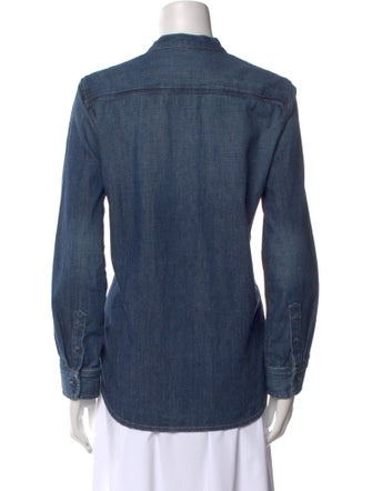 Nili Lotan Long Sleeve Button-Up Top