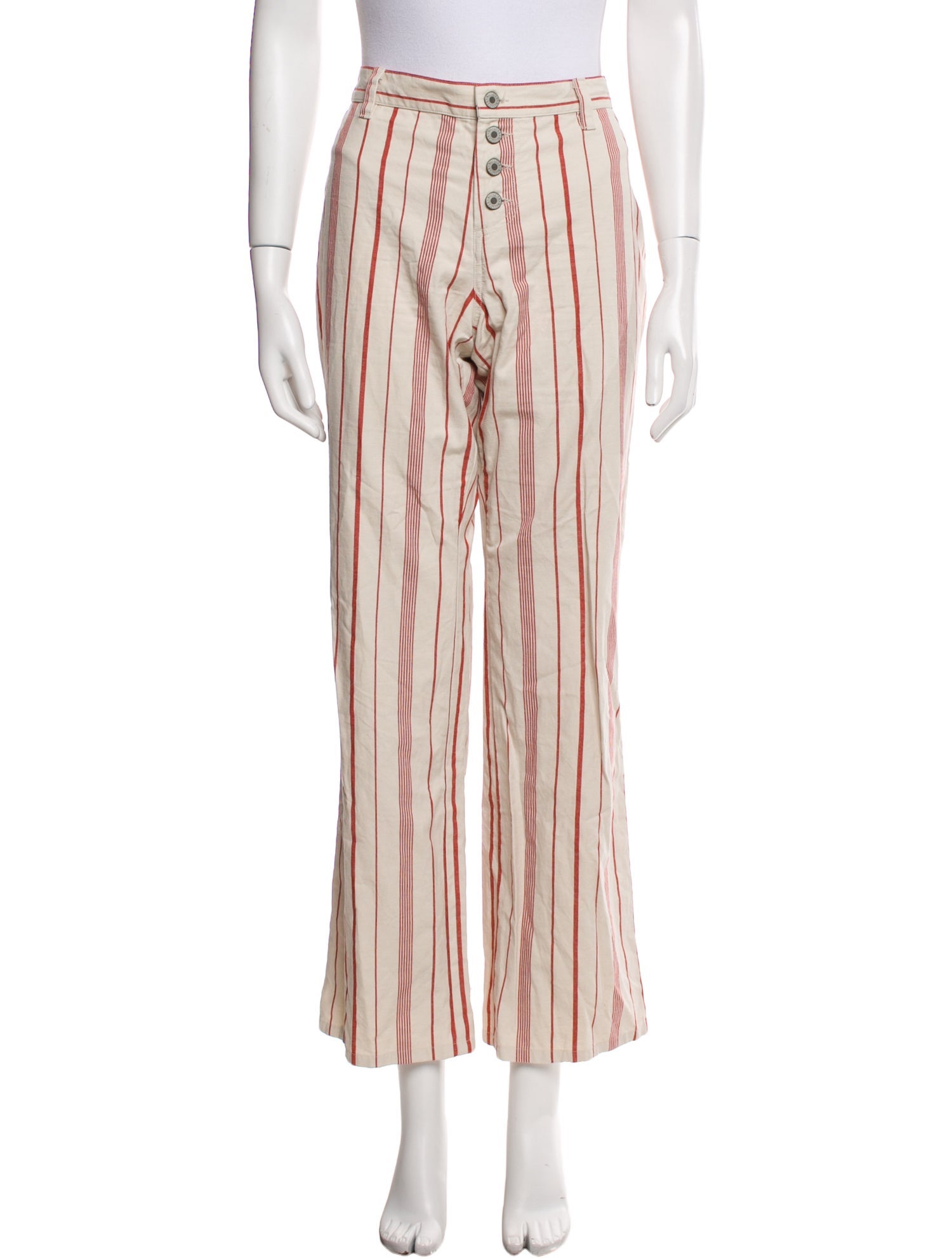 Nili Lotan Striped Wide Leg Pants