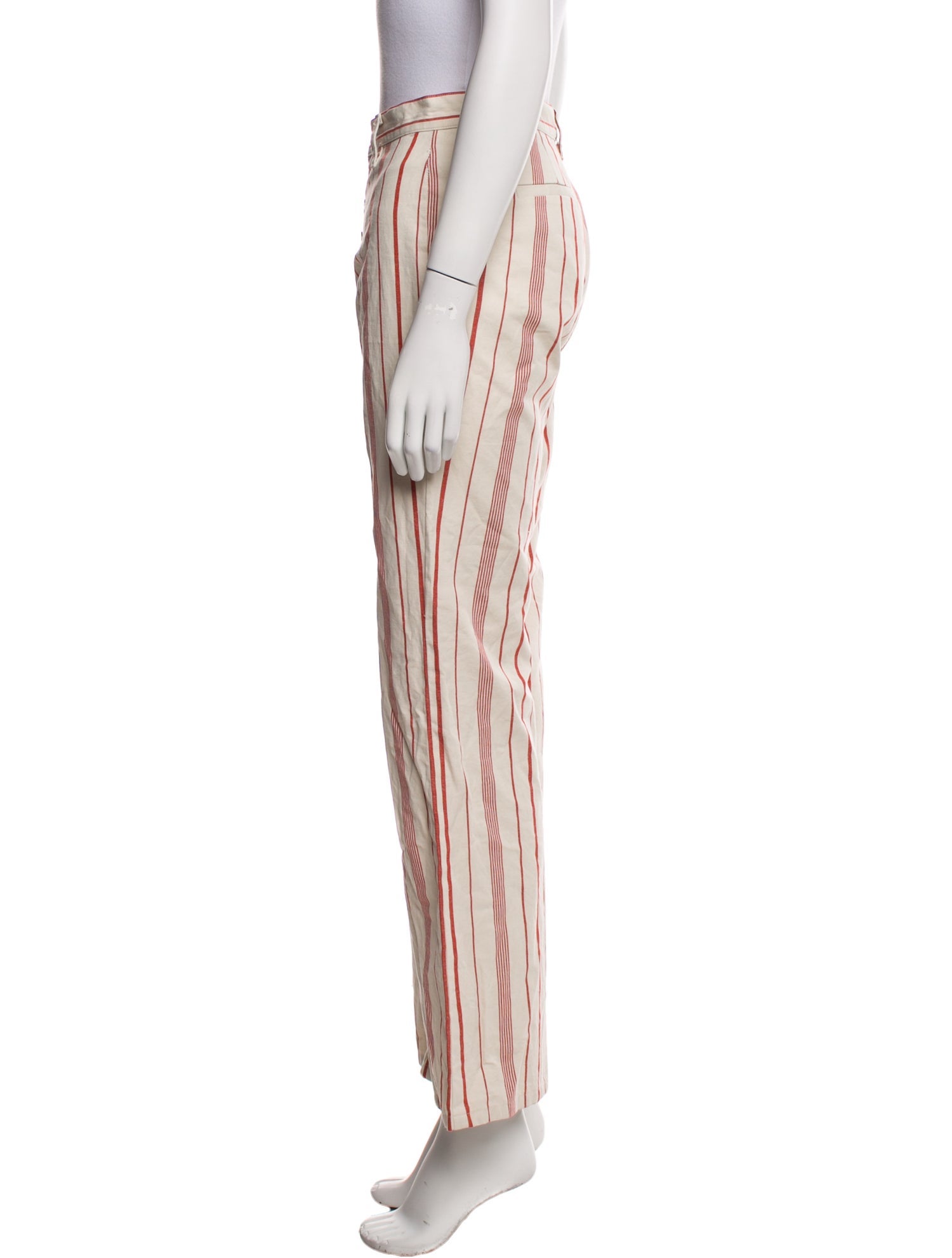 Nili Lotan Striped Wide Leg Pants