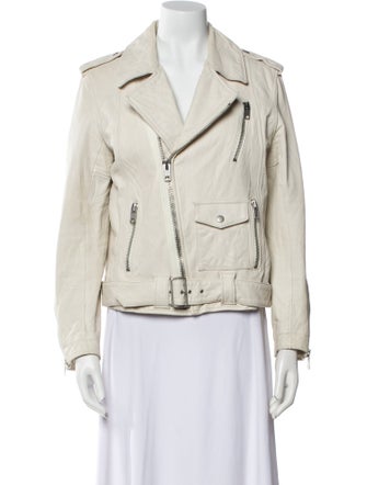 Nili Lotan Leather Biker Jacket