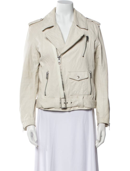 Nili Lotan Leather Biker Jacket