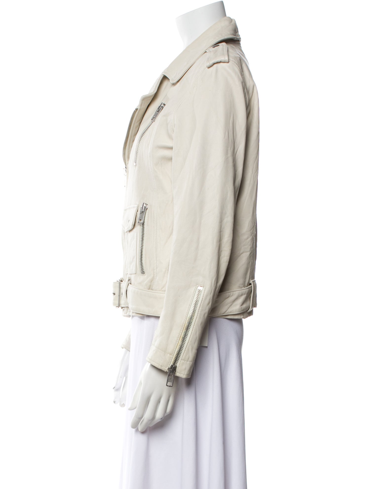 Nili Lotan Leather Biker Jacket