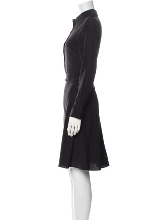Nili Lotan Silk Knee-Length Dress
