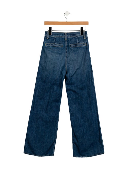 Nili Lotan High-Rise Wide Leg Jeans