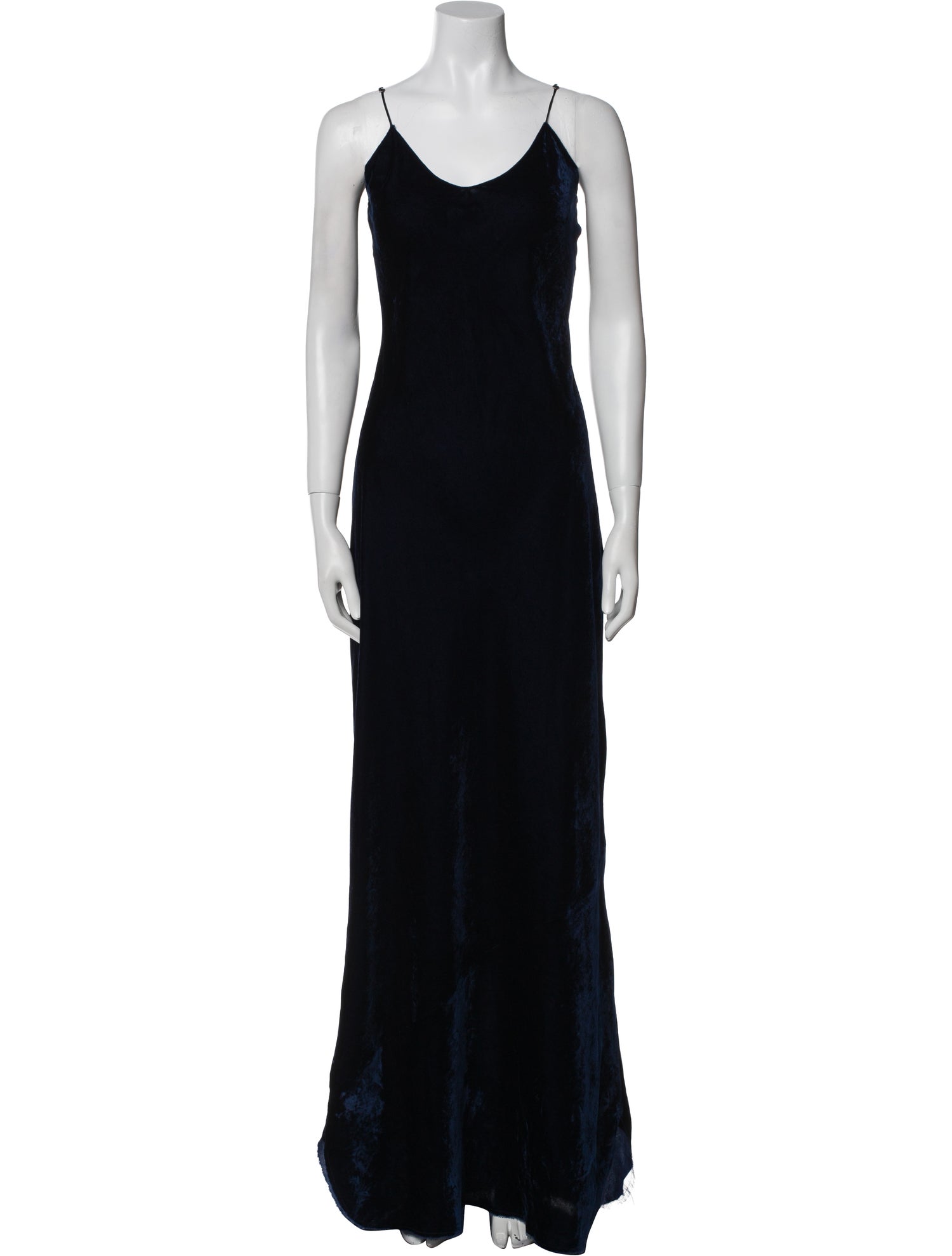 Nili Lotan Scoop Neck Long Dress