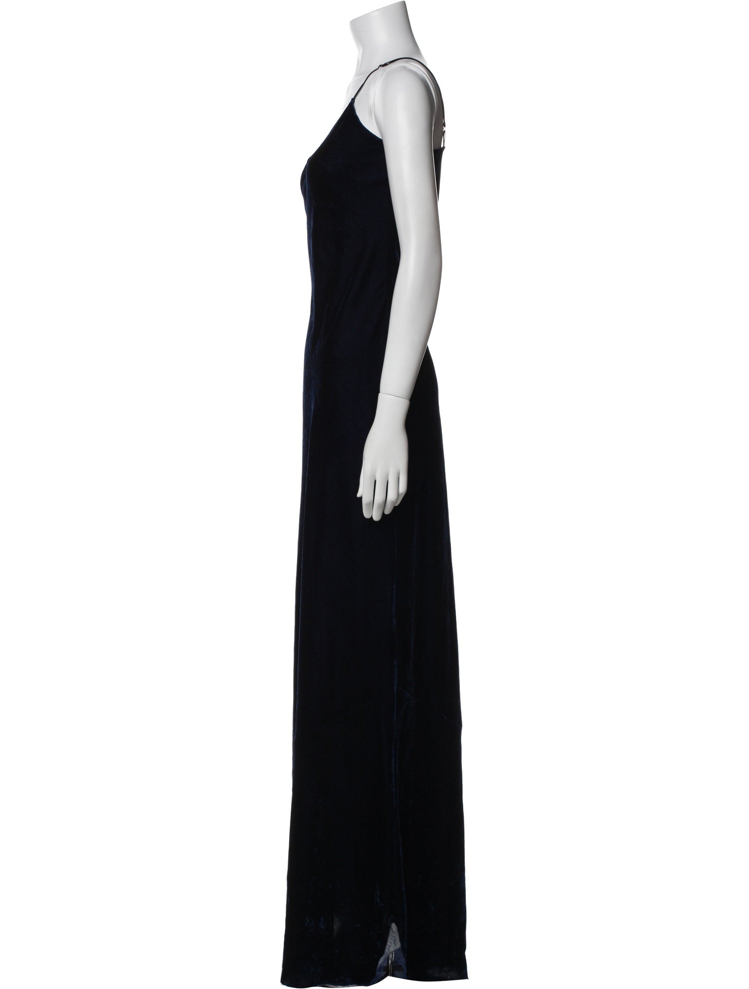 Nili Lotan Scoop Neck Long Dress
